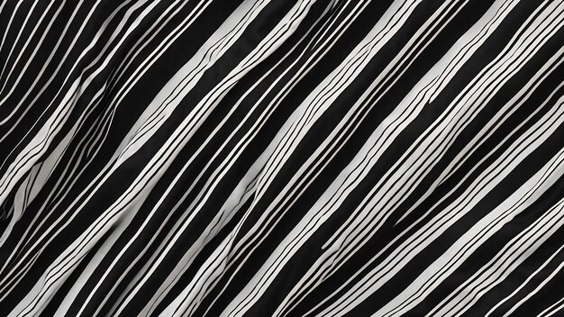 Abstrakcyjne czarno-białe paskowe tło tkaninowe