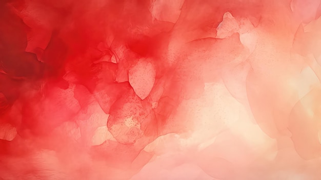 Zdjęcie abstrakcyjne czerwone tło akwarelowe tekstura akwarelowa