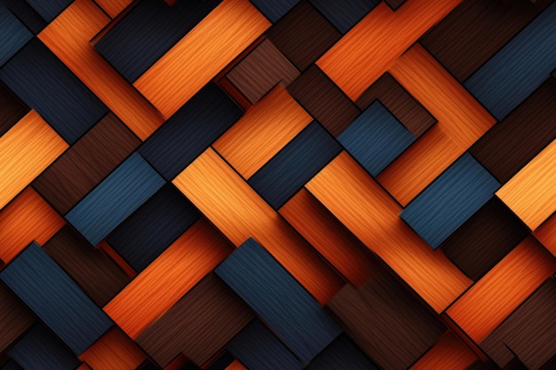 Zdjęcie abstrakcyjne geometryczne drewniane tapety tła