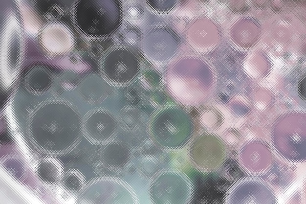 Zdjęcie abstrakcyjne geometryczne owalne kształty pastelowych odcieni