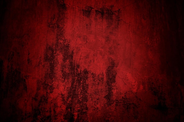 Abstrakcyjne grunge czerwone tło tekstura przerażające czerwone ciemne tło