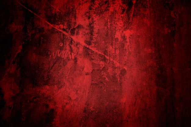 Abstrakcyjne grunge czerwone tło tekstura przerażające czerwone ciemne tło