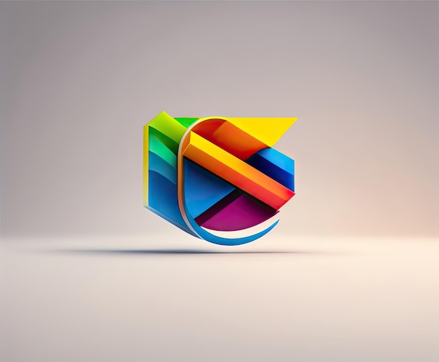 Abstrakcyjne i minimalistyczne logo koncepcyjne