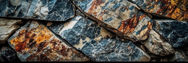 Zdjęcie abstrakcyjne kamienne tekstury tła utworzony generatywny ai