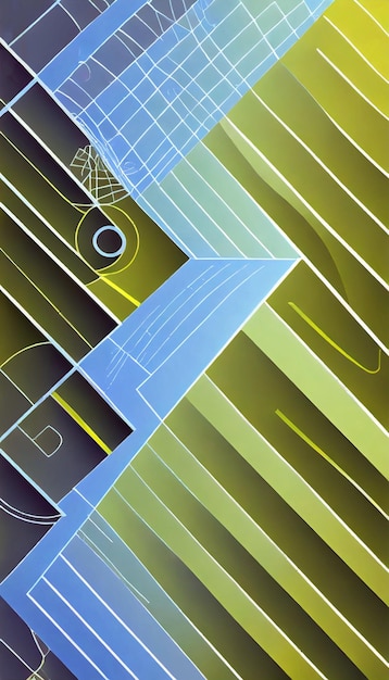 Zdjęcie abstrakcyjne kolorowe tło banerowe