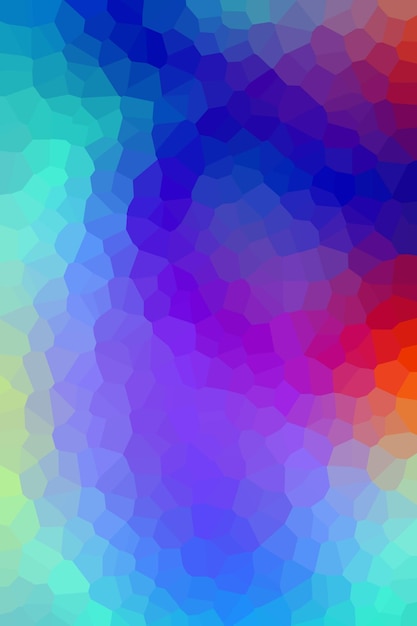 abstrakcyjne kolorowe tło wzór z sześciokątnymi kryształami koncepcja witrażu