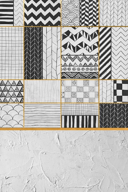 Abstrakcyjne linie geometryczne wzór artystyczny