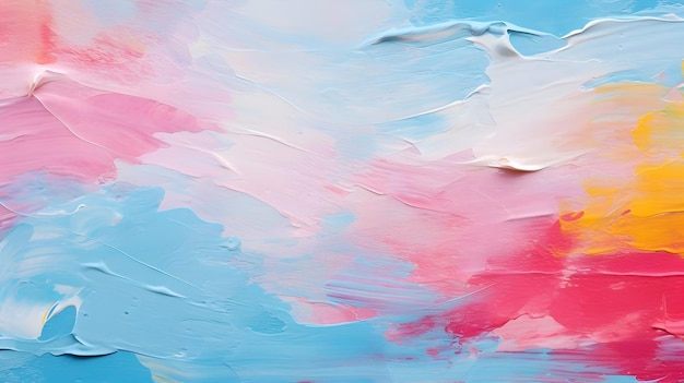 Abstrakcyjne malarstwo olejne tło Olej na płótnie tekstura tekstura kolorowa Fragment dzieła sztuki Pociągi pędzla farby