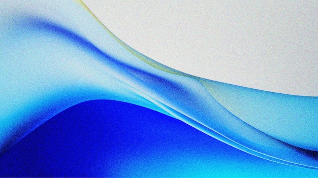 abstrakcyjne niebieskie faliste nowoczesne tło z teksturą ziarna i hałasu dla nagłówka plakat baner tło