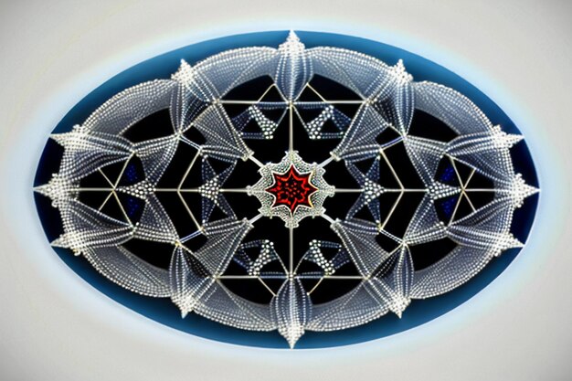 Zdjęcie abstrakcyjne nieregularne kształty cząstek metalu linie tła tapety ilustracja kreatywny projekt