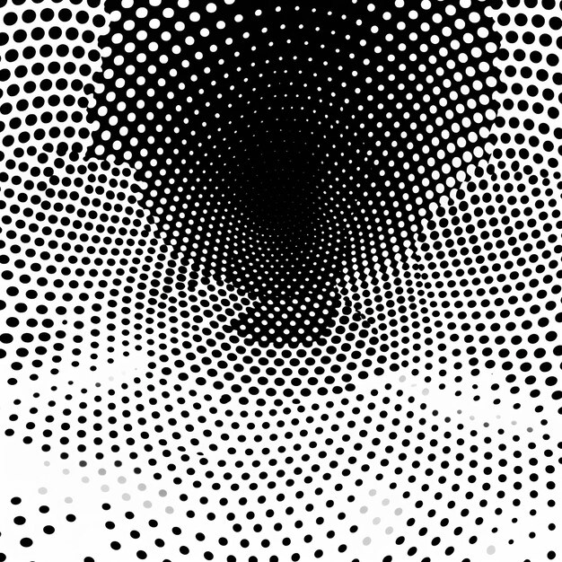 Zdjęcie abstrakcyjne półtonowe tło kropkowane