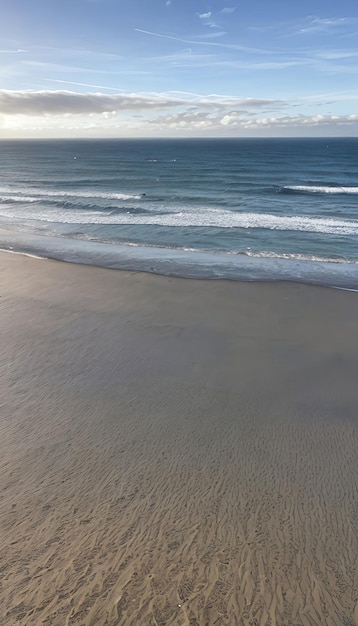 Abstrakcyjne rozmycie rozmyte tło Tropikalna letnia plaża ze złotym piaskiem turkusowy ocean i niebieski