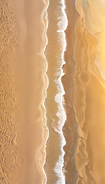 Abstrakcyjne rozmycie rozmyte tło Tropikalna letnia plaża ze złotym piaskiem turkusowy ocean i niebieski