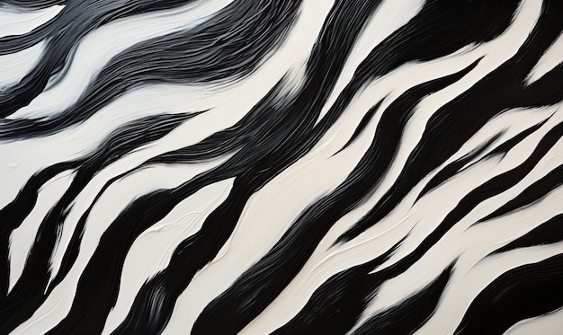 Abstrakcyjne tło czarno-białe paski Zebra Selektywne nieostrość