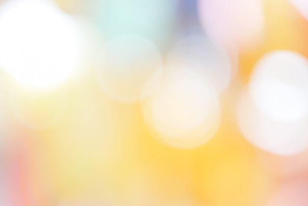 Abstrakcyjne tło kolorowe pastelowe bokeh różowe żółte niebieskie