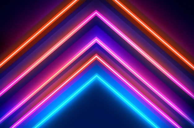 abstrakcyjne tło neonów do projektowania tapet