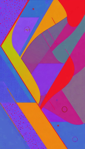 Abstrakcyjne tło z gradientami kolorów i współczesnymi koncepcjami