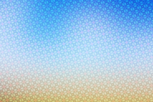 Abstrakcyjne tło z niebiesko-żółtym wzorem