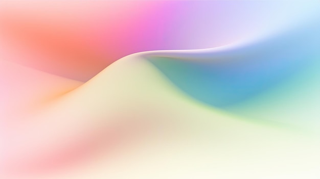 abstrakcyjne tło z płynną krzywą płynną gradientu miękki kolor rozproszony projekt źródła światła