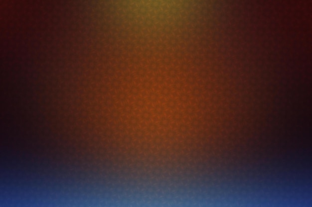 Abstrakcyjne tło z sześciokątnym wzorem w kolorze pomarańczowym i niebieskim