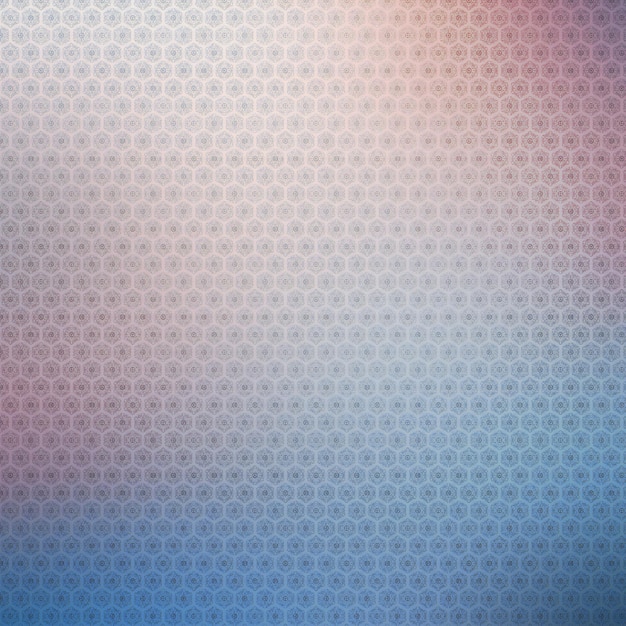 Zdjęcie abstrakcyjne tło z wzorem sześciokątów i kręgów w kolorze niebieskim i różowym