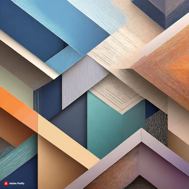 abstrakcyjne wzory geometryczne i tła z nowoczesnymi paletami kolorystycznymi do użytku w cyfrowych i drukowanych materiałach