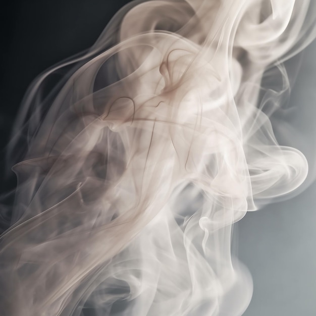 abstrakcyjne zdjęcie białe tło dymu