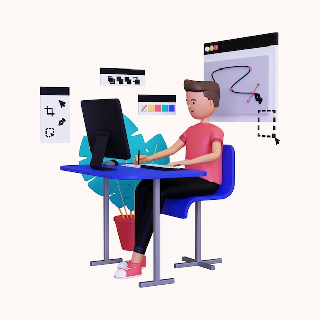 Abstrakcyjni projektanci graficzni