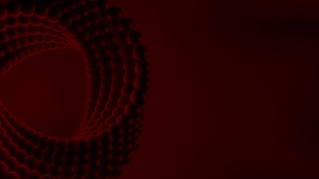 Abstrakcyjny 3d geometryczny projekt tła Ciemnoczerwony kolor