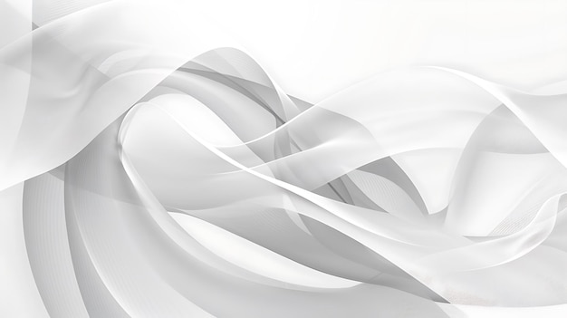 Zdjęcie abstrakcyjny biały minimalistyczny tło z kształtami geometrycznymi