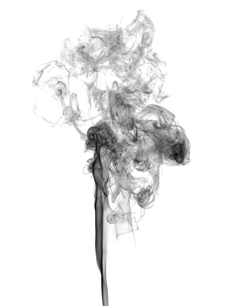 Abstrakcyjny ciemny dym