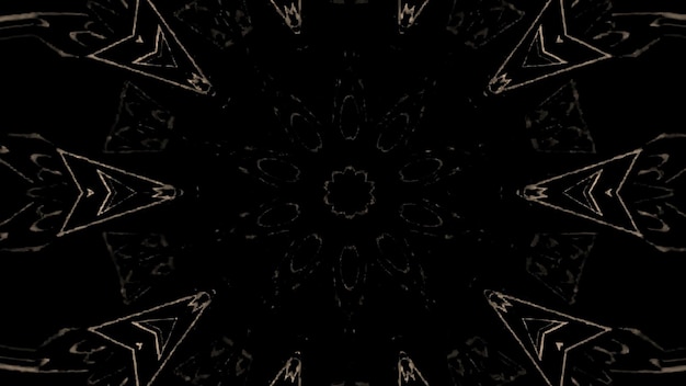 Zdjęcie abstrakcyjny efekt mandali w tle