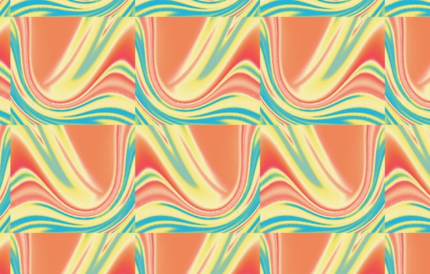 Abstrakcyjny kolor w paski teksturowane geometryczne tłoSeamless Ikat Pattern Abstrakcyjne tło