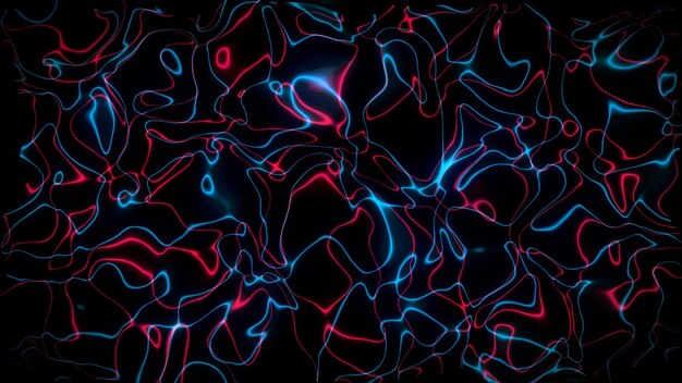 abstrakcyjny kolorowy widok tła fala linia tło projekt koncepcja kolorowego neonu ruchu