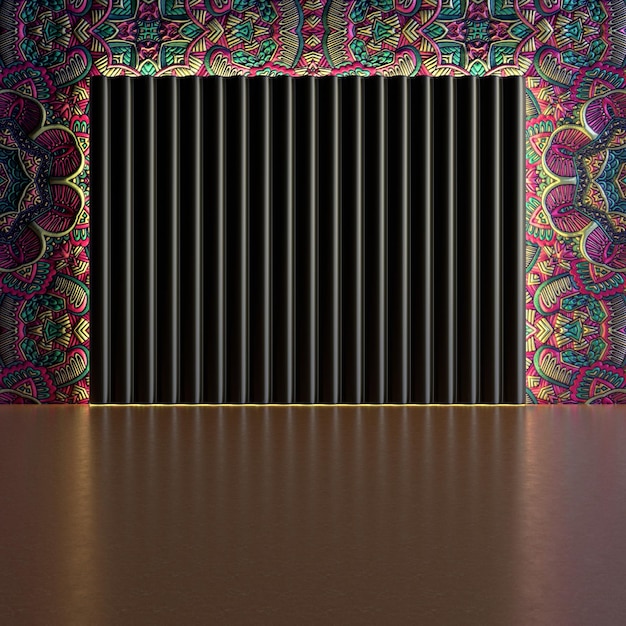 Zdjęcie abstrakcyjny kształt geometryczny inna scena minimalna, projekt na podium na kosmetyki lub produkty