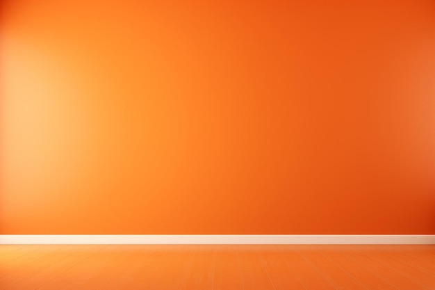 Zdjęcie abstrakcyjny makiety gładki pomarańczowy gradient studio ściany tła