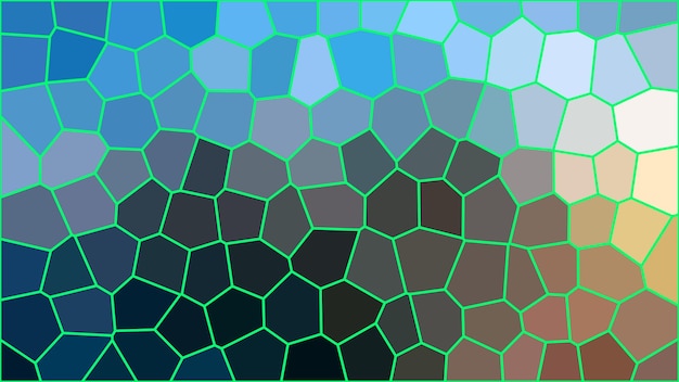 abstrakcyjny mieszany niebieski zielony musztardowy kolor geometryczny standardowy mieszany mozaika gradientu tła