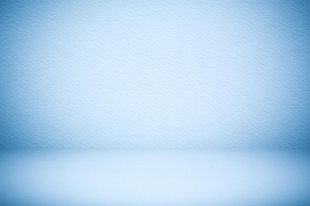 Abstrakcyjny niebieski szablon z tekstury papieru akwarelowego na tle tła dla dodania wiadomości tekstowej lub dzieła sztuki projekt gradientu ściany tło