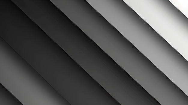 Abstrakcyjny obraz gradientu koloru szarego, szereg różnych odcieni koloru, płynne przejście od białych do czarnych odcieni, konstrukcja tekstury, oddzielenie warstw czarnych uderzeń, generowanie przez AI