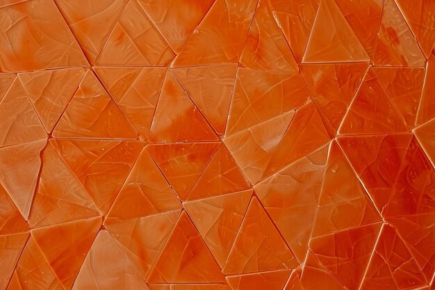 Abstrakcyjny pomarańczowy trójkąt geometryczny wzór tła