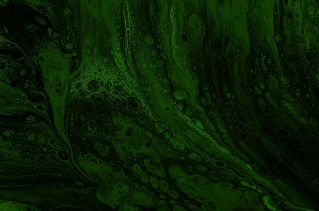 Abstrakcyjny projekt tła HD Ciemny pączek w kolorze zielonym