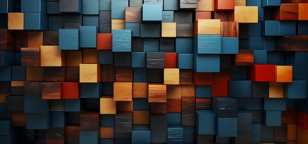 abstrakcyjny wzór bloków