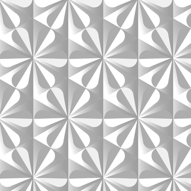 Abstrakcyjny wzór geometryczny 3D na szarym tle