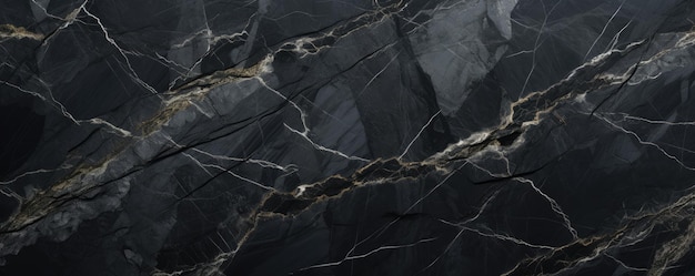 Abstrakcyjny wzór granitu na mokrym czarnym kamieniu realistyczna panorama energii węgla Generatywna AI