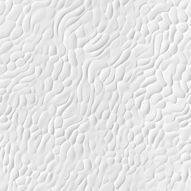 Abstrakt 3d białe tło organiczne kształty bezszwowe wzory tekstura