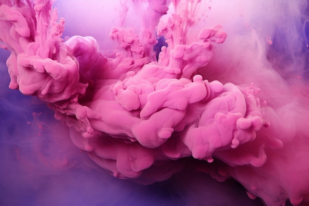 Abstrakt fioletowej i różowej chmury