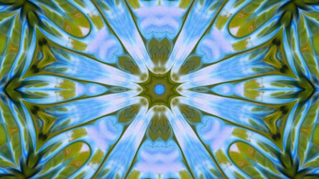 Zdjęcie abstrakt kolorowy kaleidoskop zdjęcie tła