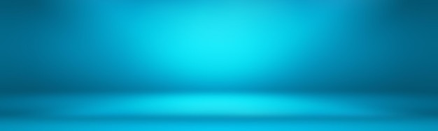 Abstrakt Luksusowy gradient Niebieskie tło Gładkie Ciemno niebieskie z czarną winietą Studio Banner