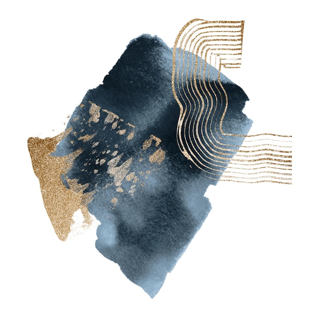 Abstrakt smudge png element kolażu na przezroczystym tle