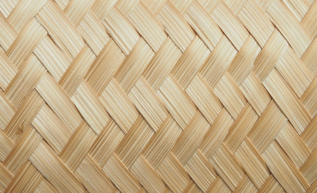 Abstrakt wyplata bambusowego tekstury tło